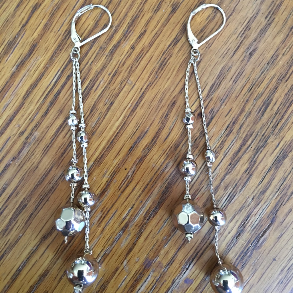 Gold Dangle Earrings